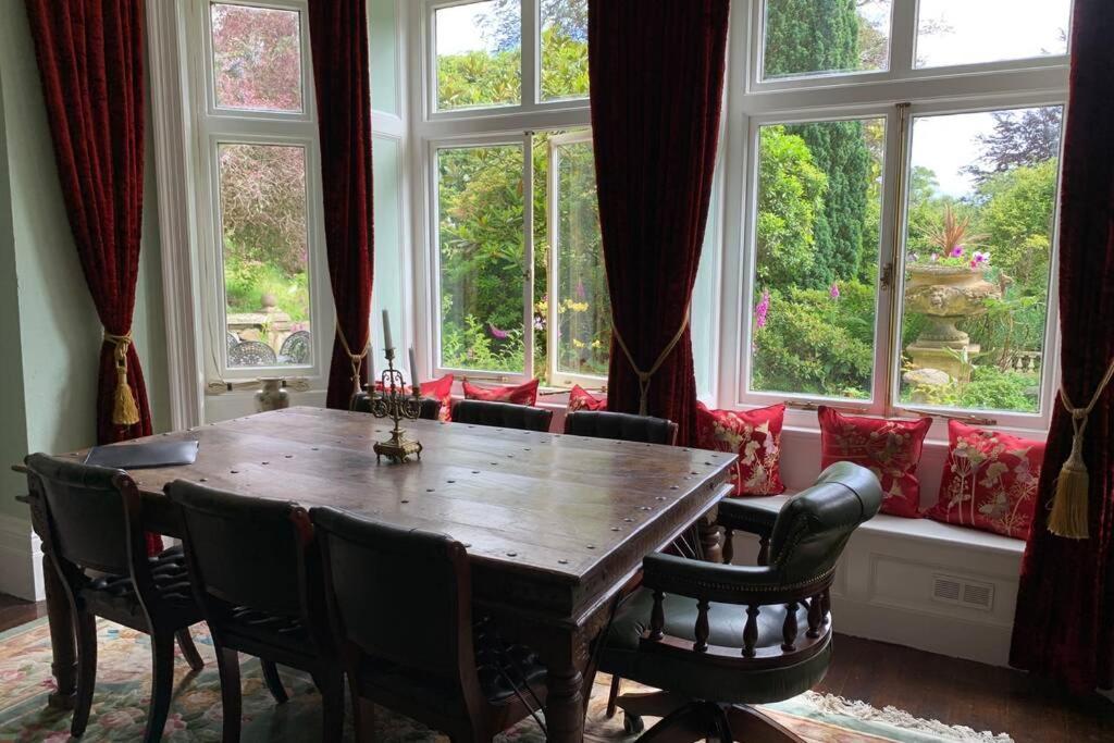 Luxurious Apartment In Historic Mansion - Sleeps 7 Ladock Exteriör bild